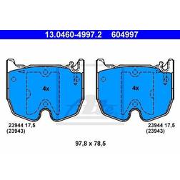 ATE Jeu de Plaquettes de Frein À Disque 13.0460-4997.2