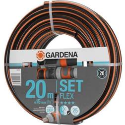 Gardena Flex Slang 5/8" 20m Armaturen