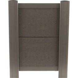 Hortus Staketset Komposit Royal Como 160.3 moduler
