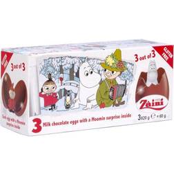 Moomin Surprise Chokladägg 60g 3st