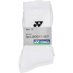 Yonex Performance Socks - 3 Pack White Unisex