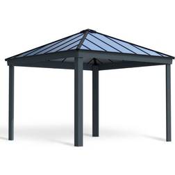Palram Canopia havepavillon 4,2 4,2 meter antracitgrå 540-006
