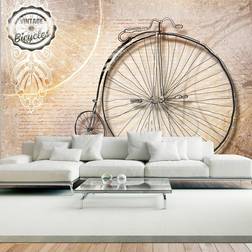 Artgeist Fototapet af gammel vintage cykel Vintage bicycles flere størrelser 200x140