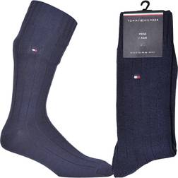 Tommy Hilfiger TH MEN SOCK 1P WOOL BOOTSOCK Sort 39-42