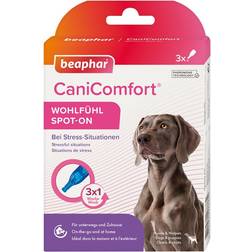 Beaphar CaniComfort Spot-On Calmante Per Cani - Set % 2 x 3 Pipette Da 1 ml