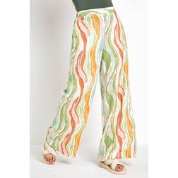 Retro Wave Wide Leg Trouser