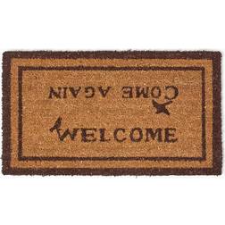 Homescapes Welcome Come Again Coir Doormat