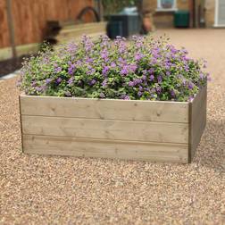 Freemans Pressure Treated Timber Rectangular Raised Planting Bed