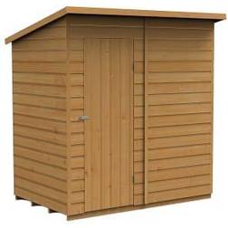 Forest Garden 6 Pent Shiplap Dip Treated Windowless (Building Area )