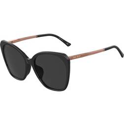 Jimmy Choo Ele-f-S-807 Sunglasses - Black