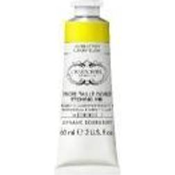 Lefranc & Bourgeois Charbonnel Kupferdruckfarben, hochpigmentierte Tiefdruckfarbe, ausgezeichnete Lichtechtheit, Vegan, lebendige Farben, alterungsbeständig, 60ml Tube Zitronengelb