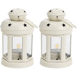 Nicola Spring Tealight Holders Vintage French Moroccan Style 16cm Lantern