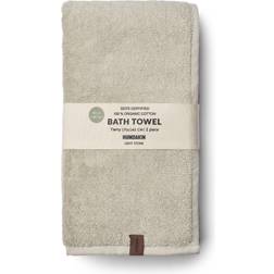 Humdakin Terry bath towel Badehåndklæde Grå (140x70cm)