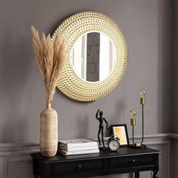 Green Decore Decore Glee Modern Textured Wall Mirror