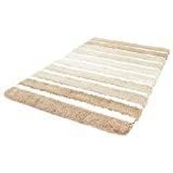 Kleine Wolke Badteppich, Polyester Braun, Beige