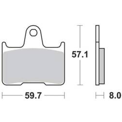 TRW Brake Pad Mcb691Sh