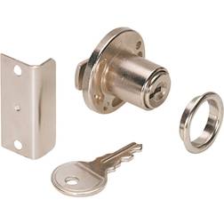Serrure De Meuble Acier À Encastrer 18 mm Réversible
