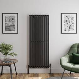 Duratherm Vertical Oval Tube Single Panel Designer Radiator 600mm