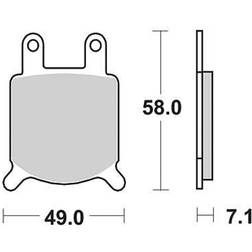 TRW Lucas Bremsbelag MCB536