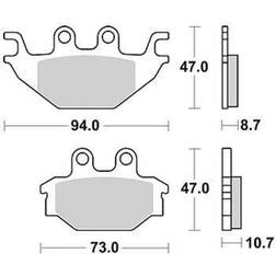 TRW Sinter Offroad MCB760SI Kit De Plaquettes De Frein