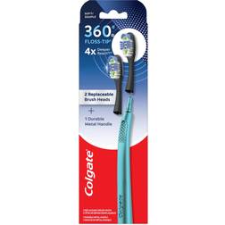 Colgate 360 Floss Tip Replaceable Head Soft Starter Kit