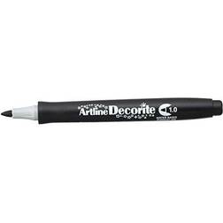 Artline Decorite Bullet 1.0mm black Kontorforsyning Skriveredskaber Tusser