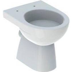 Geberit StandTiefspülWC renova Abgang horizontal. teilgeschlossen weiß