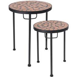 ProGarden 2 Pcs Side Small Table