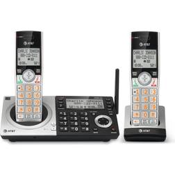 AT&T CL83207 Cordless phone answering system with caller ID/call waiting DECT 6.0 silver/black additional handset