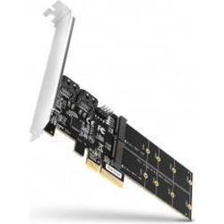 Axagon PCES-SA4M2 PCIe-kontroller intern