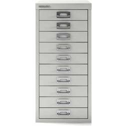 Bisley Classic Multidrawer 10 Drawer Steel Cabinet Chalk