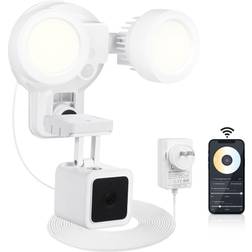 Wasserstein 3-in-1 Plugged-In Smart Floodlight, Charger V3