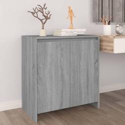 vidaXL Sonoma Gris 70 x 41 x 75 cm Bois d'ingénierie 813003 Buffet 70x75cm