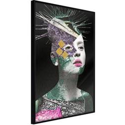 Artgeist Affisch Colourful Portrait Poster