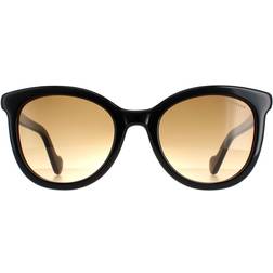 Moncler Round Shiny Black Brown Gradient ML0119