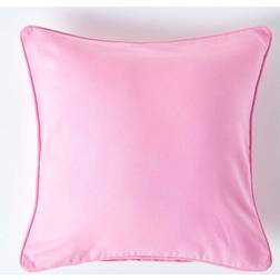 Homescapes Cotton Cushion Cover Pink