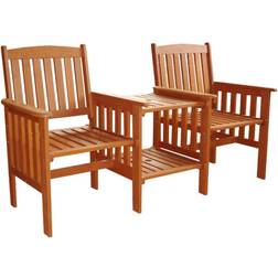 Kingfisher 2 Person Love Garden Bench