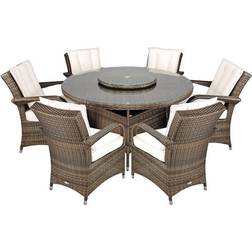 Round, 135 Ultra Stylish Arizona Patio Dining Set