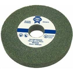 Faithfull General Purpose Grinding Wheel 150 x 16mm Green Grit