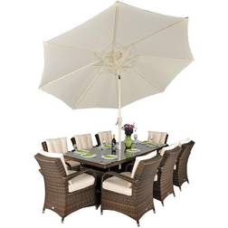 Rectangle, 200 Ultra Stylish Arizona Patio Dining Set