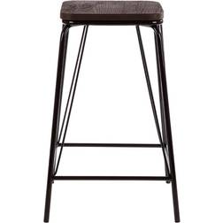 Premier Housewares District Black Seating Stool