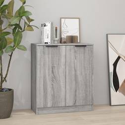 vidaXL Credenza Grigio Sonoma 60x30x70 cm Legno Multistrato Madia