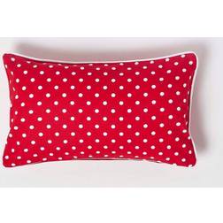 Homescapes Dots Polka Dots Cushion Cover Red (50x)