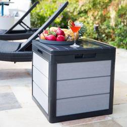 Keter Boíte De Rangement De Jardin Denali 113 L Anthracite 440521