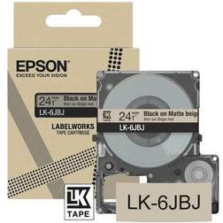 Epson LK6JBJ Beige Negro