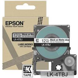 Epson LK-4TBJ Cinta Mate Negra Sobre 12 mm (Original)