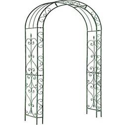 Gr8 Garden Metal Garden Patio Loire Arch Rose Arbour Trellis