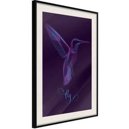 Artgeist Affisch Purple Hummingbird Poster