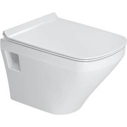 Duravit WWC-Set DuraStyle Compact,rimles Durafix,TS,weiß,inkl.WC-Si