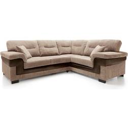 15 Samson Corner Brown Sofa 262cm 4 Seater